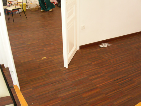 hochkantparkett diamantnuss