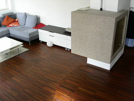 massivparkett Diamantnuss Wohnzimmer